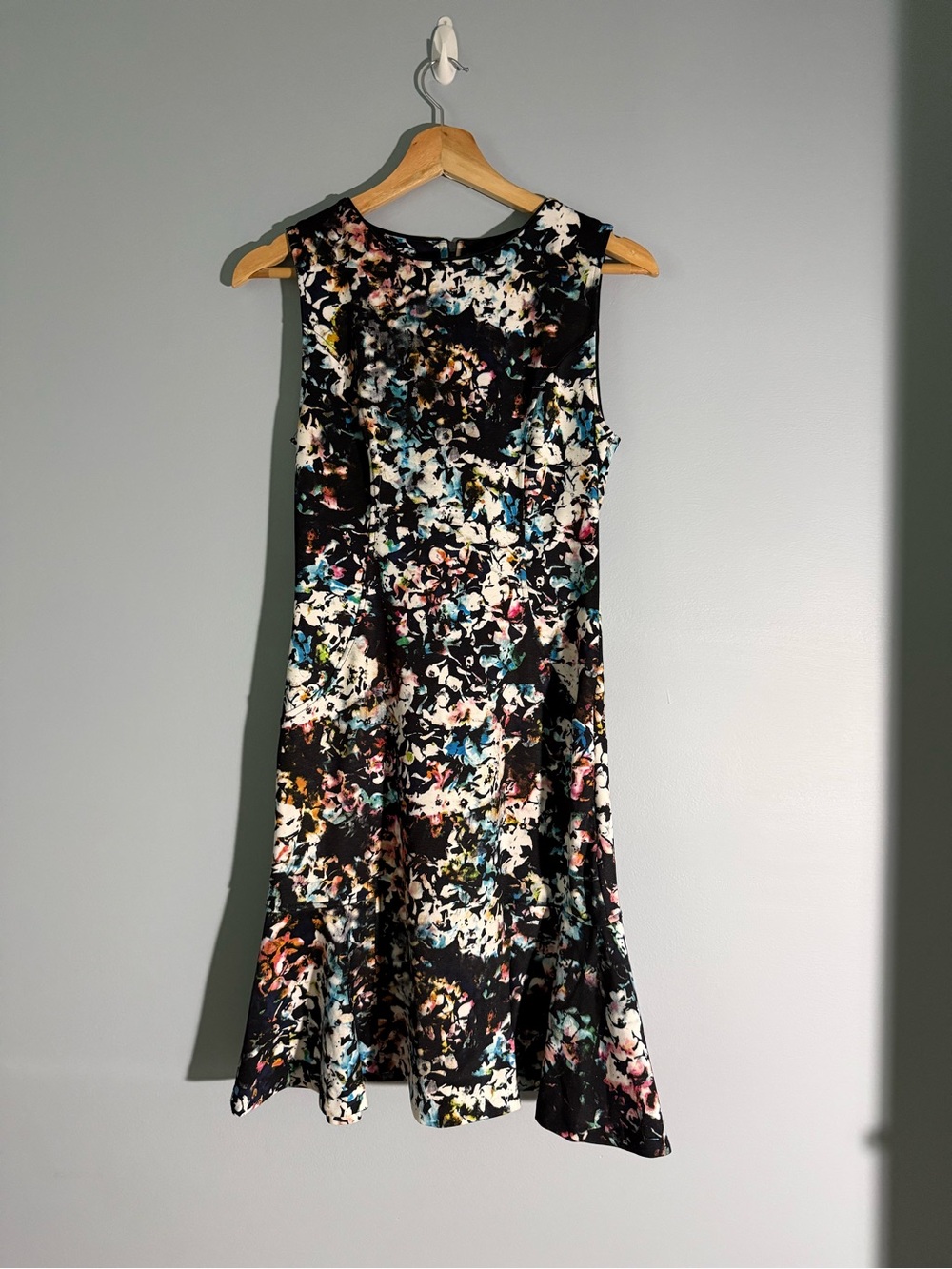 The Limited Sleeveless Floral-Print A-Line Dress